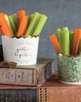 Gather Together Sage Green Baking and Food Cups