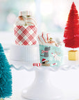 Christmas Puppy Dogs and Tartan Baking Treat Cups