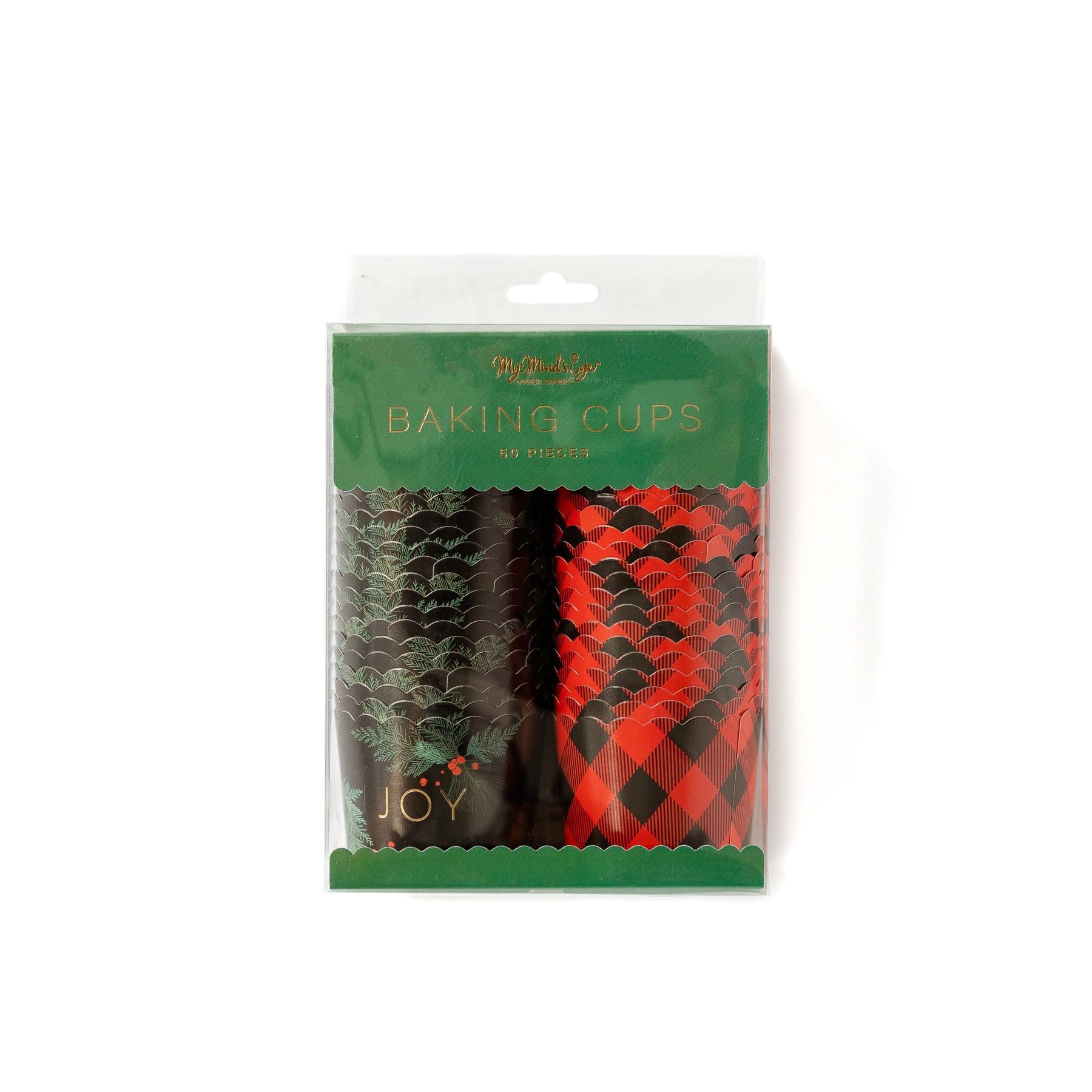 Coupes à friandises Joy Pine Sprig et Plaid