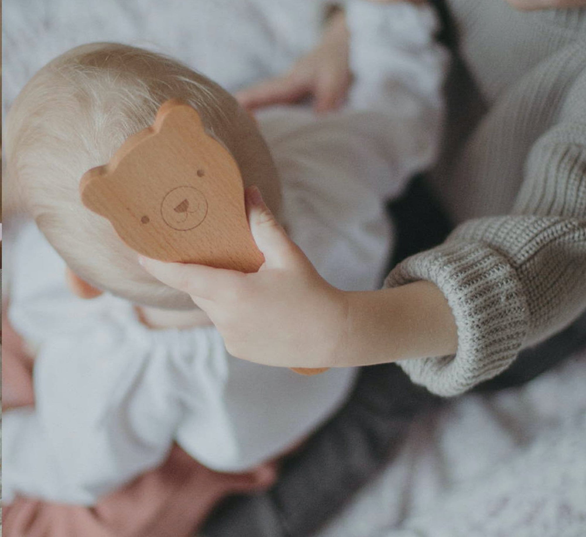 Wooden Baby Hair Brush