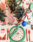 Serviettes classiques du Père Noël