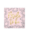 Pink Gem Bride to Be Napkins