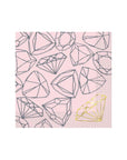 Pink Gem Diamond Napkins
