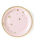 Baby Pink Star Plates - Large