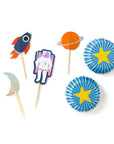 Rocket and Astronaut Cupcake Kit
