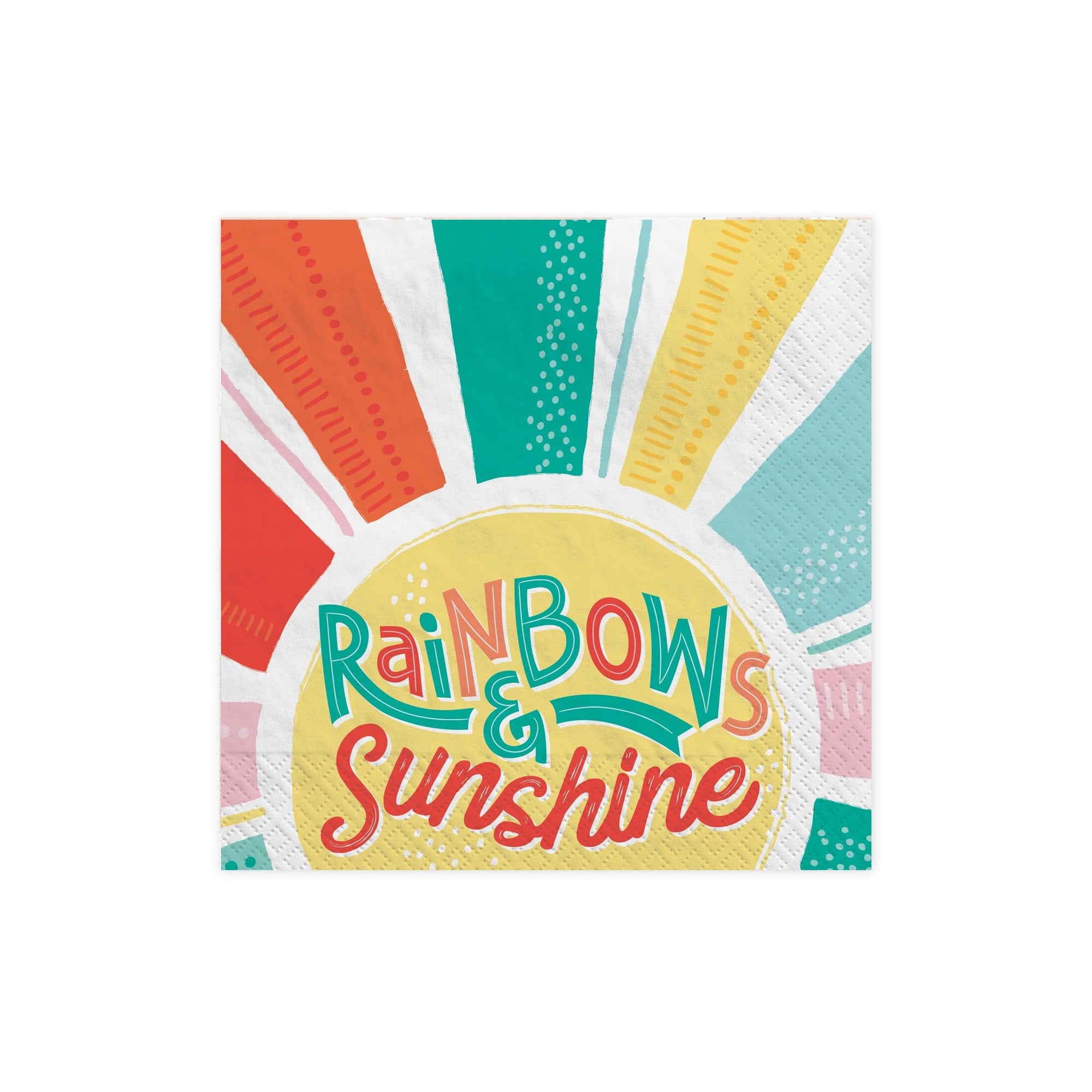 Rainbows and Sunshine Napkins