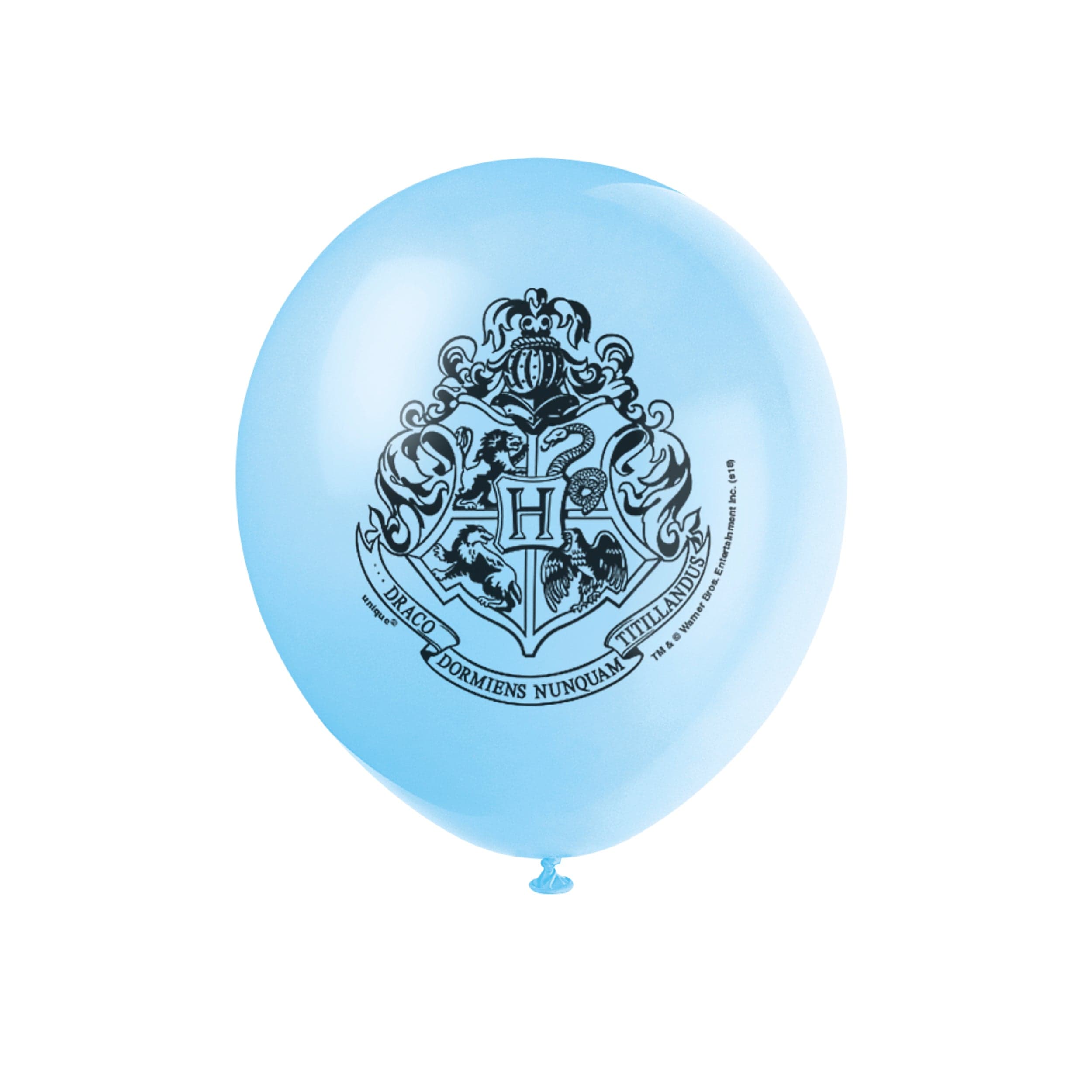 6ct, 12in, Metallic Hogwarts United Latex Balloons - Harry Potter