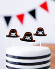 Velas de sombrero pirata
