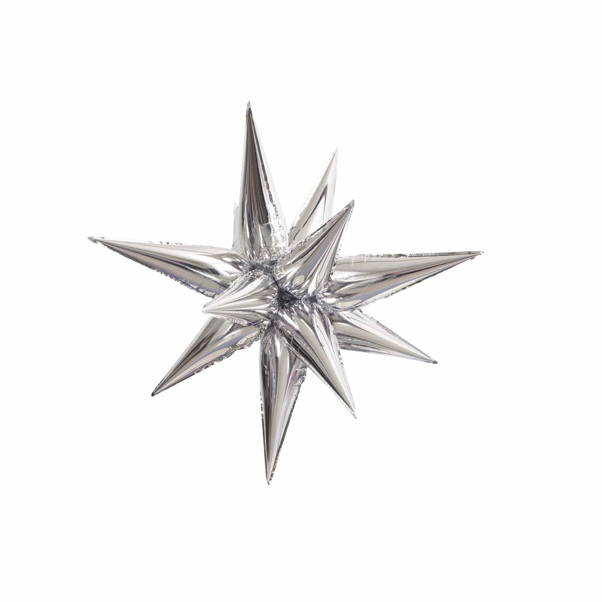 Jumbo Silver Star Burst Balloon