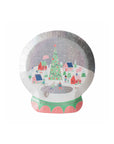 Sparkling Snowglobe Plates