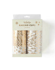 Snowflake and Reindeer Baking Treat Cups