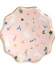 Spring Bunnies Plates - Large
