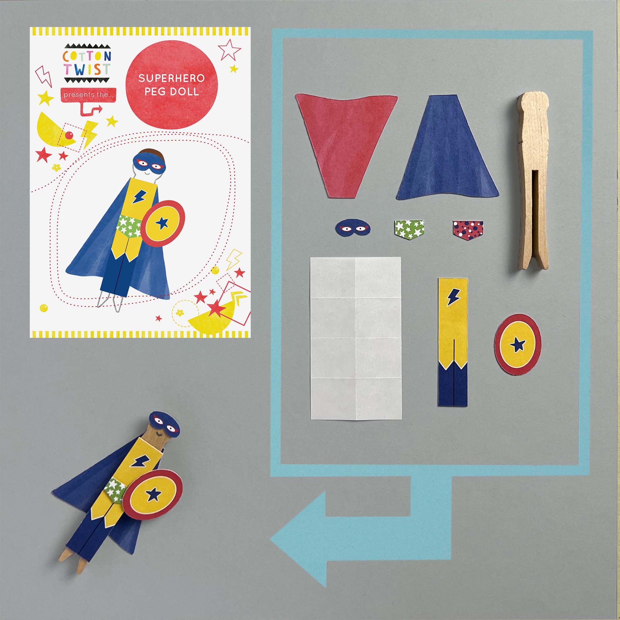 Créez votre propre kit de figurines de super-héros