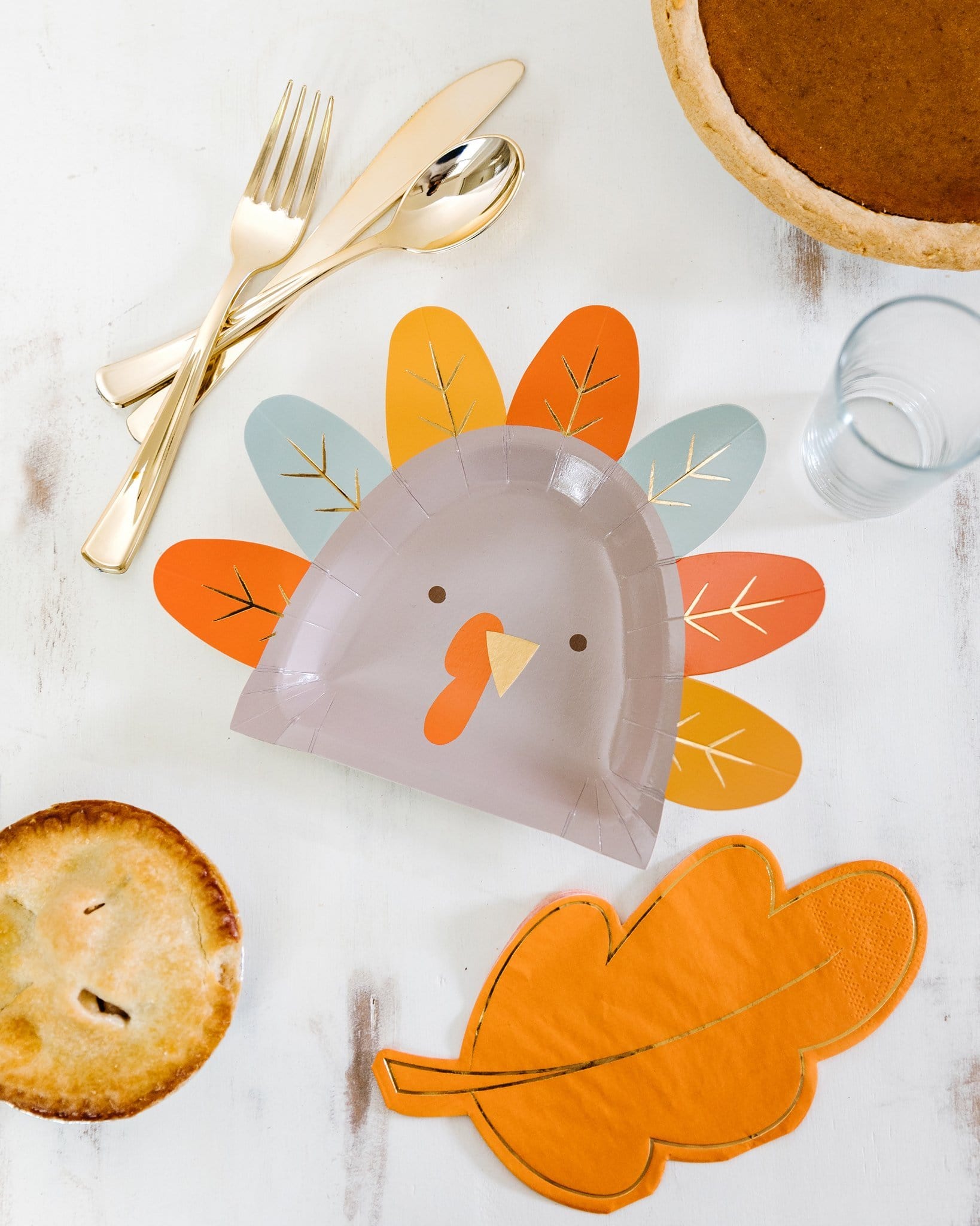 Cute Kids Thanksgiving Table Setting