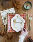 Assiettes de gland d’or