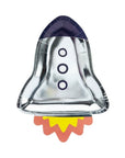 Blast Off Rocket Party Plates