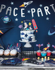 Blast Off Rocket Plates