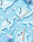 Narwhal Paper Plates