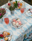 Nappe de table en papier du pays des merveilles