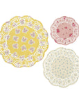 Vintage Floral Tea Party Paper Doilies