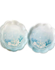 Scalloped Under the Sea Plates