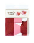 Boîtes à friandises cœur scintillant