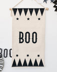 Lona vintage de lona Boo de Halloween