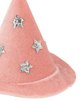 Pince à cheveux chapeau de sorcière en velours