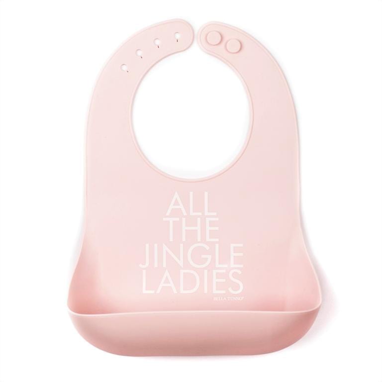 All The Jingle Ladies Silicone Wonder Bib