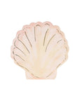 Servilletas de conchas de acuarela