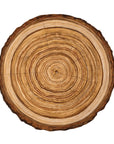 Manteles individuales de anillo de árbol
