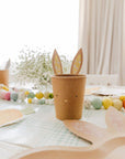Kraft Floral Bunny Cups
