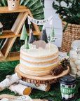 Wild and Free Woodland Cake Topper Set
