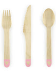 Heart Wooden Cutlery