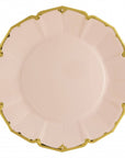 Blush Pink Fancy Paper Plates