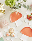 Serviettes en forme de feuille