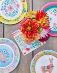 Assiettes Florales Bohème - Grandes