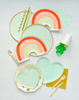 Assiettes arc-en-ciel - Grandes
