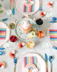 Rainbow Ombre Disposable Cutlery