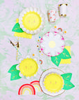 Platos troquelados Sun - Pequeños
