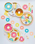 Platos para Fiesta de Donuts - Pequeños