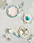 Snowflake Shaped Plates - Large