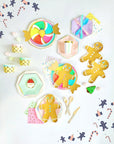 Platos espolvoreados en colores pastel - Pequeños