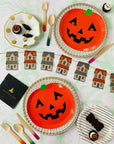 Large Gold Party Porcelain Plates