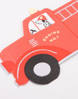 Fire Engine Truck Napkins