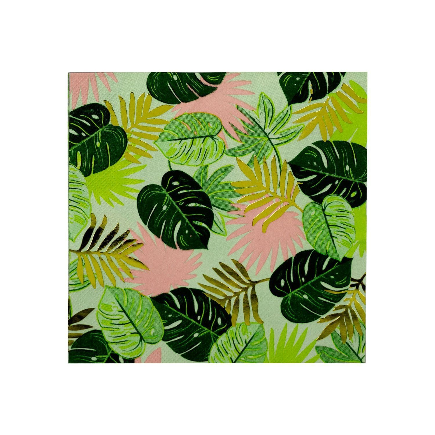 Go Wild Monstera Jungle Leaf Napkins