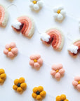 Boho Felt Garland
