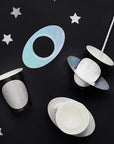 Silver Planet Paper Cups