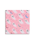 Pink Ghost Napkins - Large