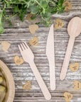 Classic Wooden Cutlery